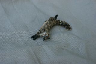 1:12 Scale Ooak Dollhouse Cat Kitten Animal Handmade By Melissa Drapeau :)