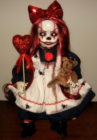 Creepy Horror Scary Ooak Evil Raggedy Ann Doll Gothic Art L.  Ganci 2