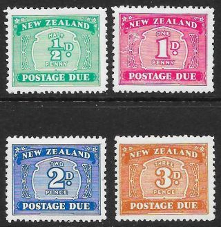 Zealand 1939 - 49 Postage Due Set