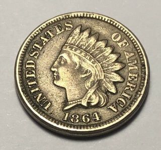 United States 1864 Indian Head One Cent Coin