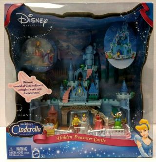 2004 Walt Disney Cinderella Hidden Treasures Castle Playset Polly Pocket Box