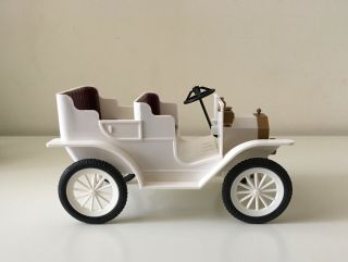 Epoch Calico Critters Sylvanian Families White Model T Car Wedding 1988