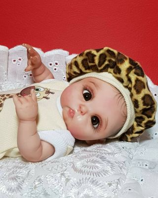 Ooak Art Doll,  Baby - Boy 7inch Polymer Clay By Svetlana