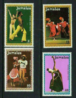 Jamaica 383 - 386 1975 College Of The West Indies Vf Nh O.  G