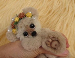 Imogen Ooak Hand Sewn Collectable Artist Bear By Joxy Bears