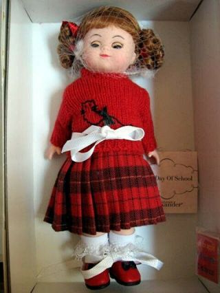 Madame Alexander Doll Maggie Face 8 " 1st Day Of School,  32995 2002 - 3