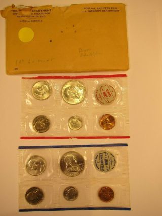 1960 U.  S.  Set.  Complete And.  10 Coins,  Both " P " & " D "