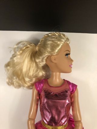 My Size Barbie Just Play - Posable 28 Inch Doll With Blonde Hair eyelashes 3
