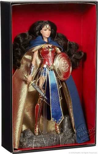Mattel Barbie Amazon Princess Wonder Woman Doll Sdcc Exclusive