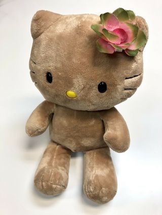 Hello Kitty • Build A Bear Bab Sunkissed 18in Plush Tropical Tan Hawaiian Flower