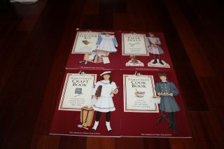 American Girl Pastimes Samantha Craft Book,  Cookbook,  Paperdolls & Theater Kit