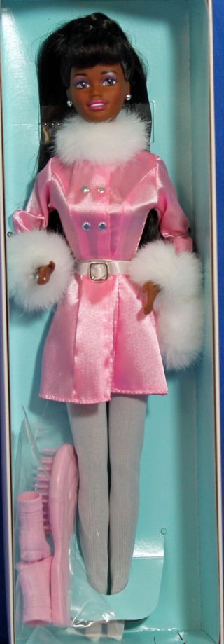 Barbie 18457 Ln Box 1997 Special Edition Winter Dazzle African American Doll