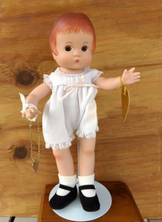Patsy Doll 13” Effanbee White Summer Outfit W Hang Tag