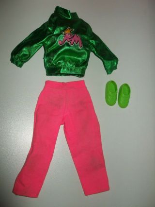Vintage 1986 Hasbro Jem Rio Doll Fashion " On The Road With Jem " Complete