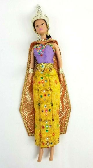 Yui - Sai Wa Wa Thai Dancer Barbie Style Doll Pre - Owned
