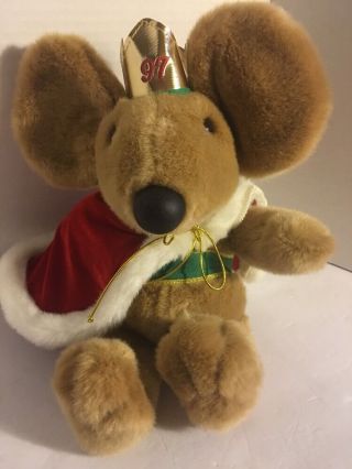Dayton Hudson 1997 Christmas Nutcracker Ballet Mouse King Plush Stuffed Animal