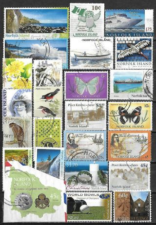 Norfolk Island Postally Selection $116.  10 Scv