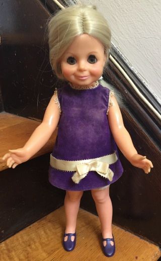 1970 Ideal Toy Corp.  Blonde Crissy Grow Hair Doll