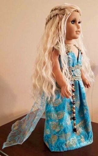 Custom Daenerys Doll Inspired By Game Of Thrones,  American Girl