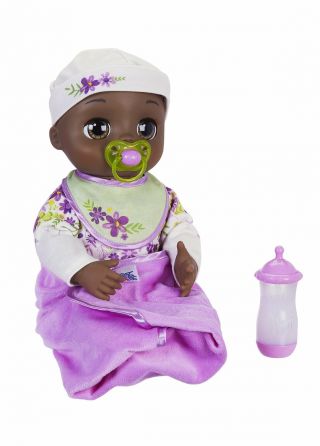 Baby Alive Real As Can Be Baby Realistic African American Doll 80,  Lifelike Exp