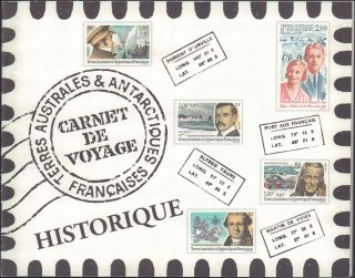 2005 French Southern & Antarctic Terr 359,  Complete Voyage Booklet,  Nh