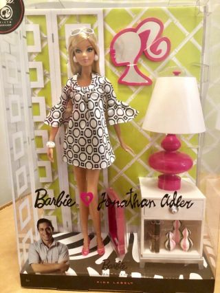 2009 Barbie Loves Jonathan Adler Doll 50th Anniversary Nrfb