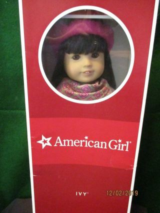 American Girl Doll Ivy Ling Retired Box With Book And Accessories