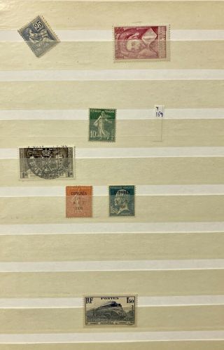 France Stamps Book Lot 747