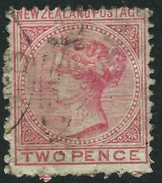 Zealand - 1874 Qv 2d 