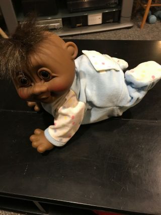 Russ Baby Giggles Crawling Troll Baby Doll