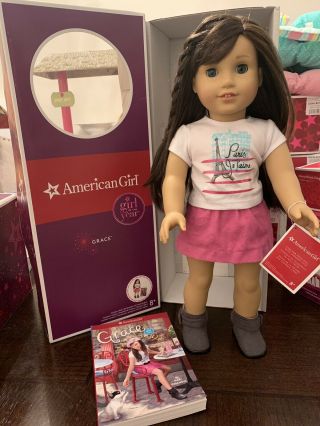 American Girl Grace Thomas - Doll Of The Year 2015 - 18 " - W Box