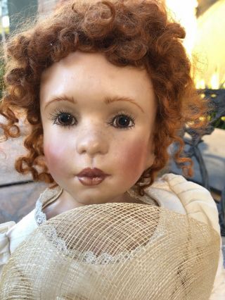32” Artist Linda Murray Cloth Doll “daisy” Limited Ed 5 Of 20 W/ Certificate