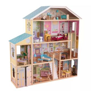 Kidkraft Majestic Mansion Dollhouse With 34 Accessories Kids Girls Play Toys
