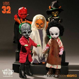 Mezco Toyz Living Dead Dolls Series 32 - Set Of 5