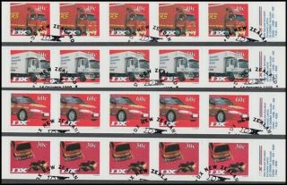 Zealand Private Booklet Dx Courier Trucks (id:dx02)