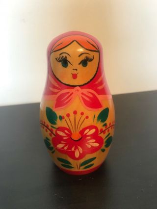 7 Piece,  Hand - Painted Russian Nested Dolls
