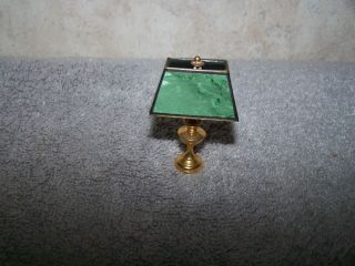 1:12 Dollhouse Miniature Paper Shade Lamp Artisan Made