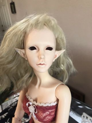 1/3 Bjd Doll Girl Dolls Juah Resin Recast Two Ears