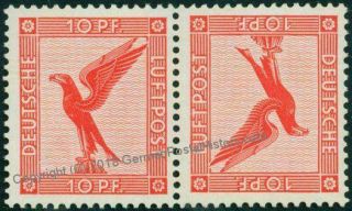 Germany 1931 Luftpost Airmail Michel K7 Mnh Tete - Beche 75875