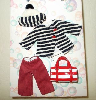 7.  5 " Tagged Kish & Company Riley Doll Show & Tell Outfit