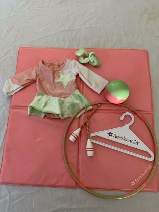 American Girl Rhythmic Gymnastics Outfit And Accessory Set Retired