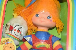 1983 Rainbow Brite And Twink Sprite Doll 10 Inches Mattel 7233