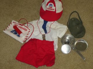 American Girl Molly Camp Gowonagin Outfit With Mess Kit