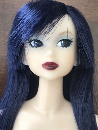 Momoko Sekiguchi Gothic Style Fan Club Vote Winner Blue Hair Nude Doll