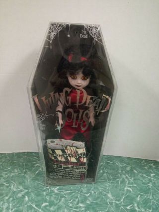 Living Dead Dolls Series 5 Jezebel Opened With Coffin Box