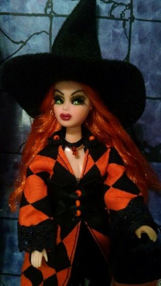 Topper Dawn doll OOAK Custom Glori Halloween Witch - by Michelle Candace 2