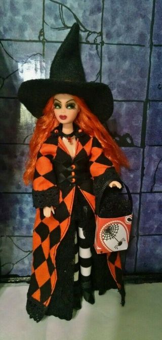 Topper Dawn doll OOAK Custom Glori Halloween Witch - by Michelle Candace 3