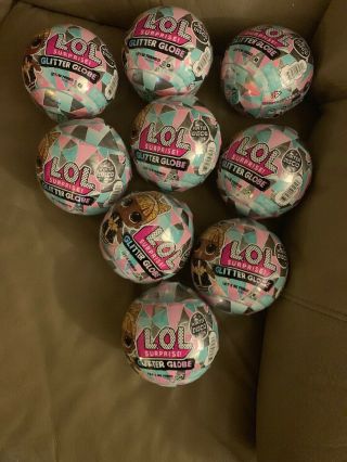 Lol Surprise Glitter Globe Winter Disco Series Doll L.  O.  L.  Ball Set Of 9