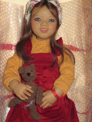 Annette Himstedt - 1999 Georgi I From Australia 27.  5 " Collector Doll - Nib
