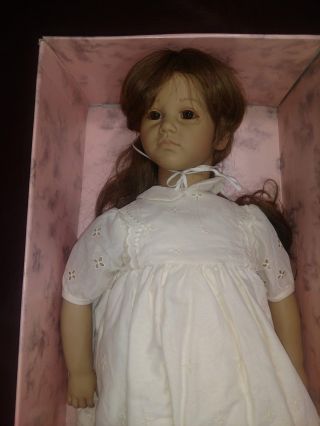 Vintage Annette Himstedt 3417 Paula Girl Doll,  26 ", .  Barefoot